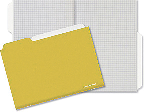 Pantone 458 (ochre) PROJECT notebook | www.coupledidees.com
